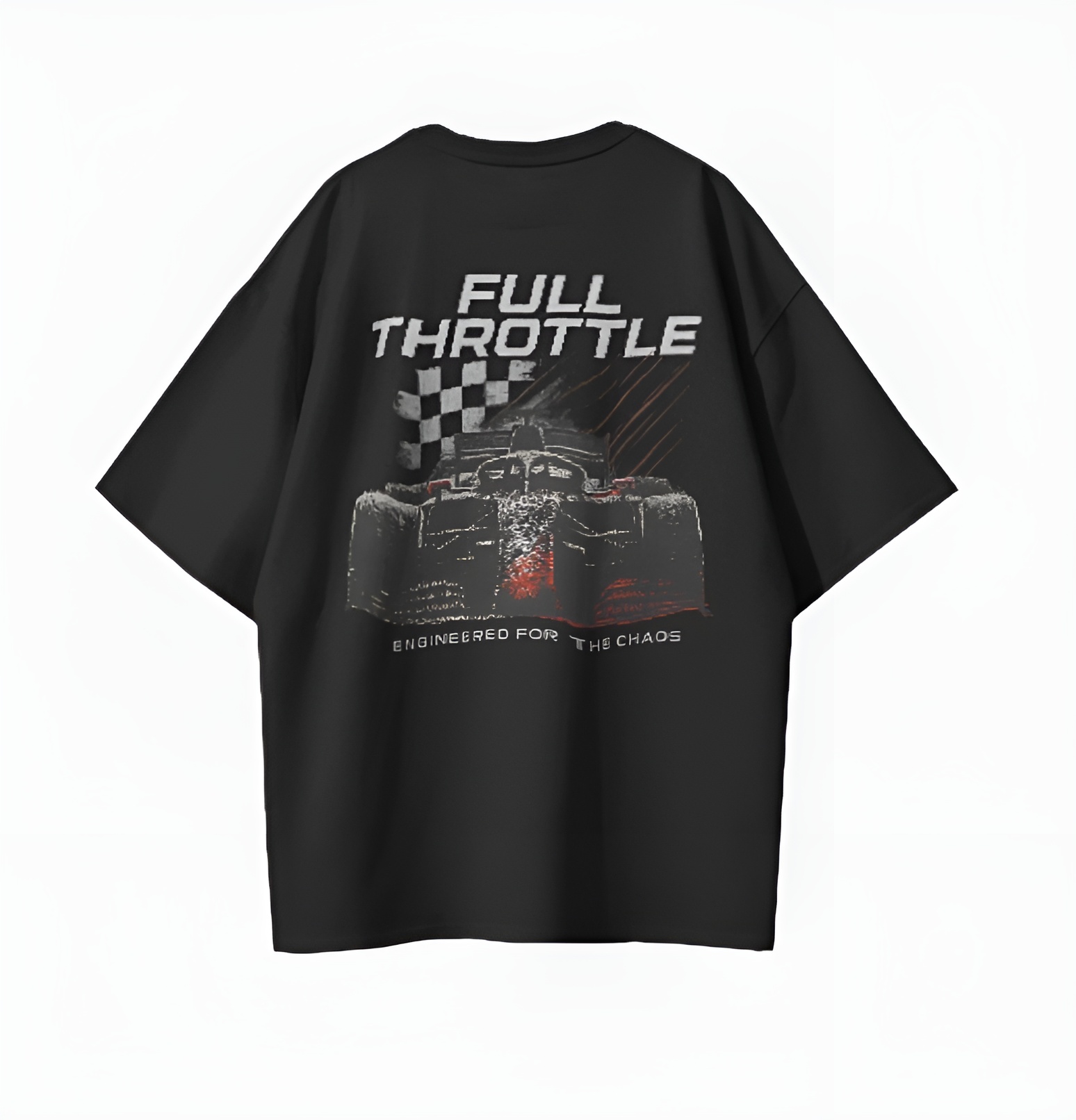Full Throttle-F1 Printed T-Shirt